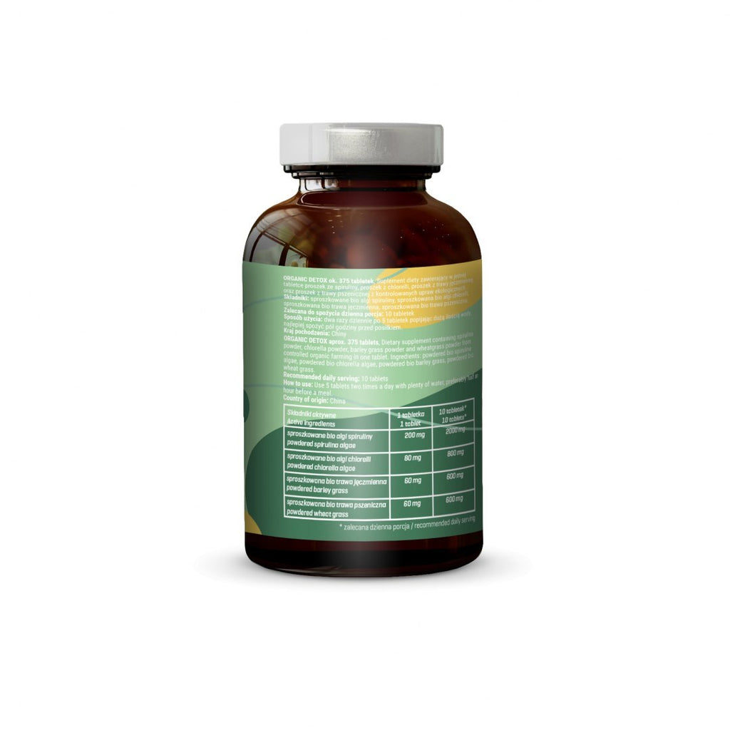 „Diet-Food“ BIO DETOX tabletės, 365 vnt. Maisto papildas