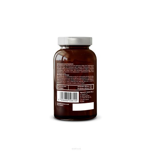 CBD kanapių sultys 2,5% – kapsulės, 60 vnt.